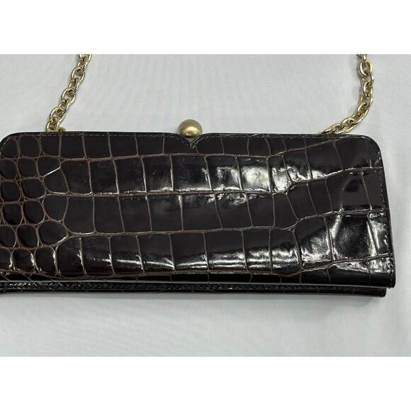 Sondra Roberts Chain Clutch Handbag - Picture 4 of 10